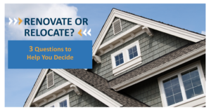 Renovate or Relocate? 3 Questions to Help You Decide | Read A Bit Blog | NewCenturyMN.com 320-492-3420